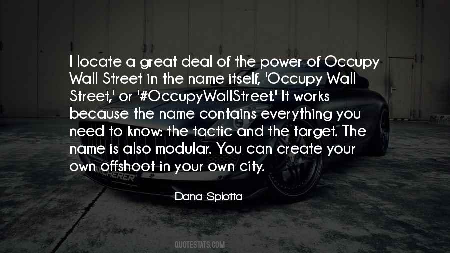 Occupywallstreet Quotes #1695227