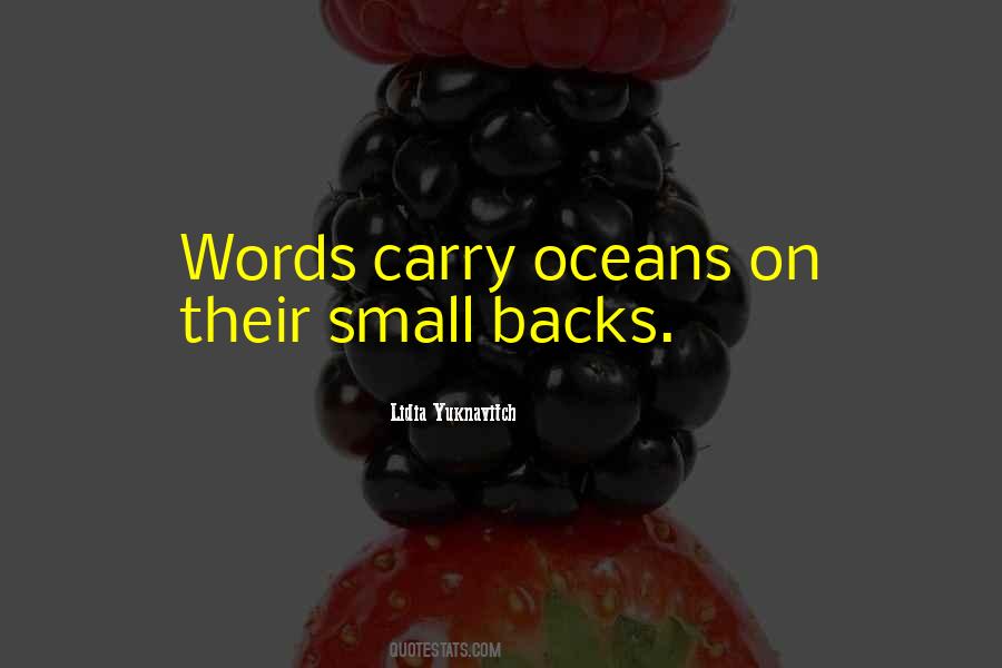 Oceans's Quotes #40741