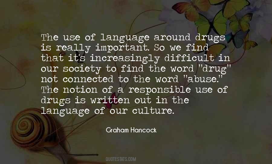 Quotes About Drug Abuse #145260