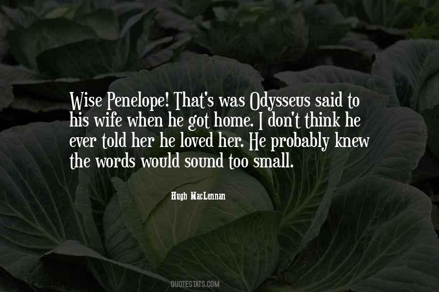 Odysseus's Quotes #1698042