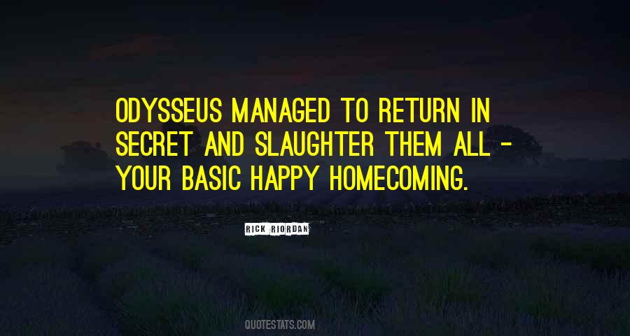 Odysseus's Quotes #256955