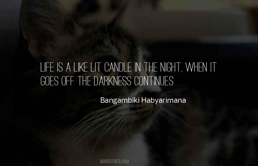 Quotes About Night Darkness #69307