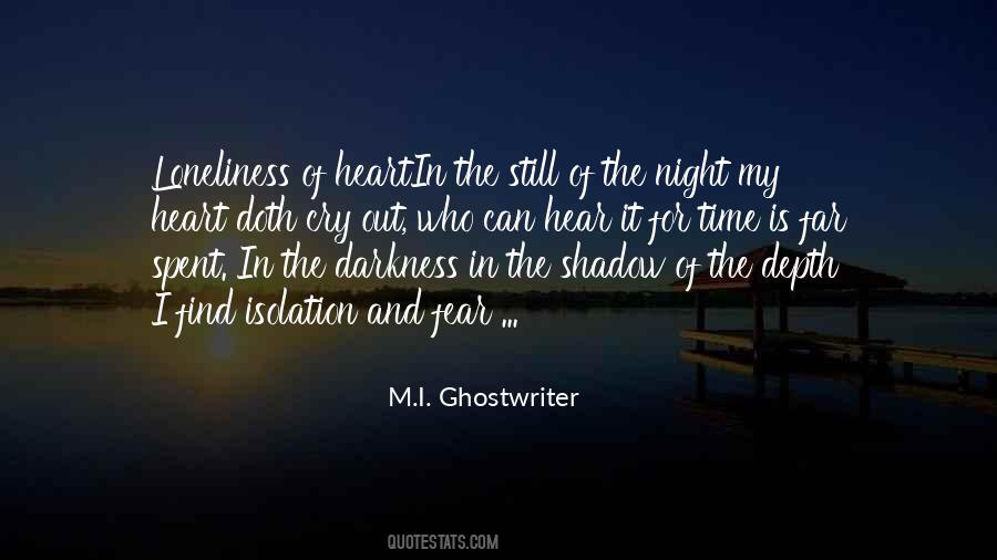 Quotes About Night Darkness #72283