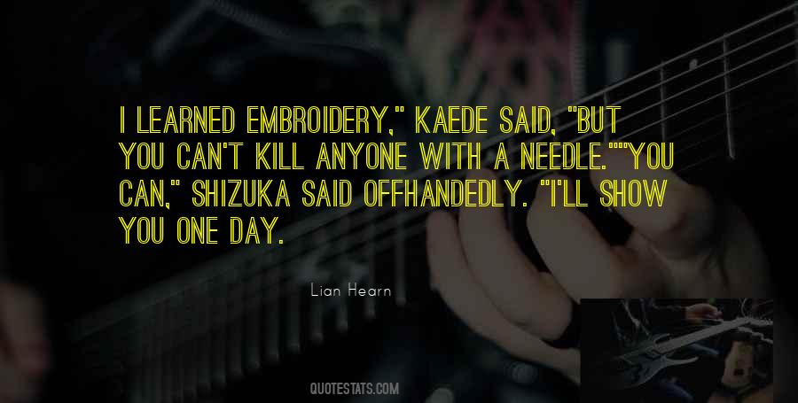 Offhandedly Quotes #453051