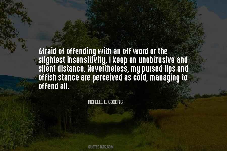 Offish Quotes #1789764