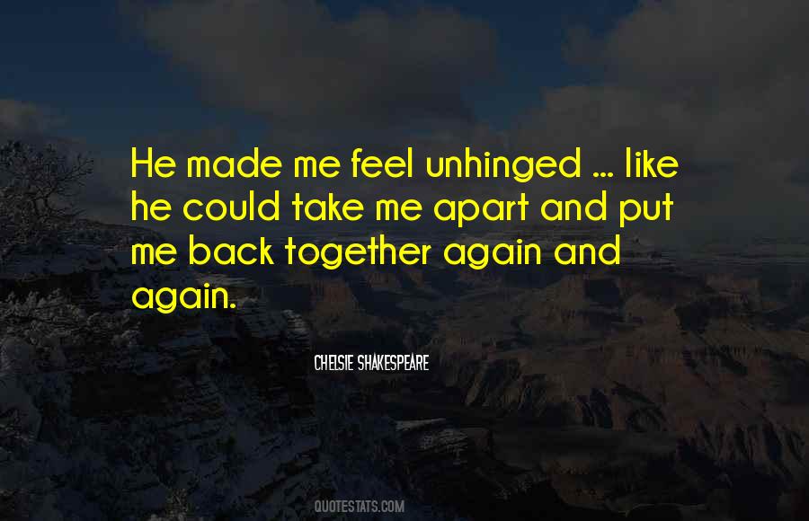 Quotes About We Are Meant To Be Together #58573