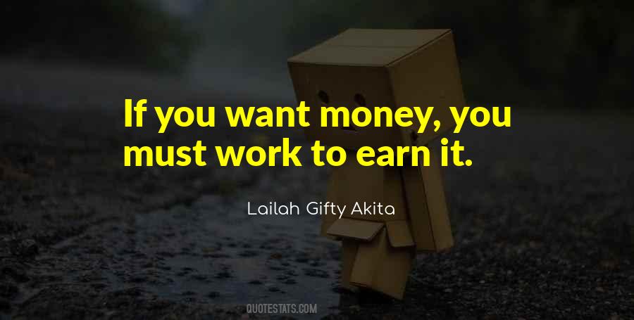 Quotes About Work And Money #163248