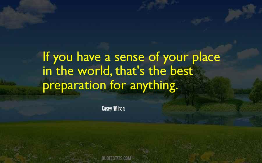 Quotes About Sense Of Place #311167