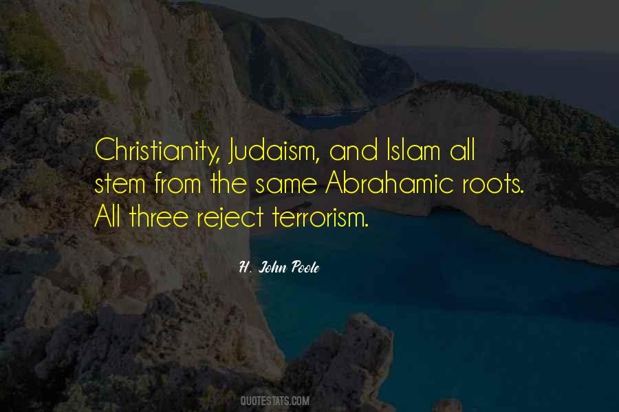 Quotes About Christianity Judaism And Islam #1053785