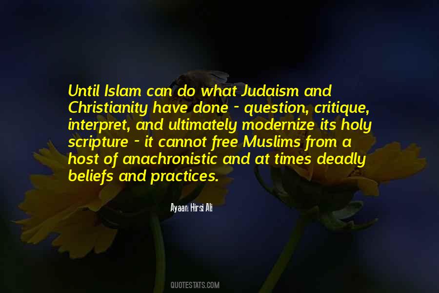 Quotes About Christianity Judaism And Islam #1068011