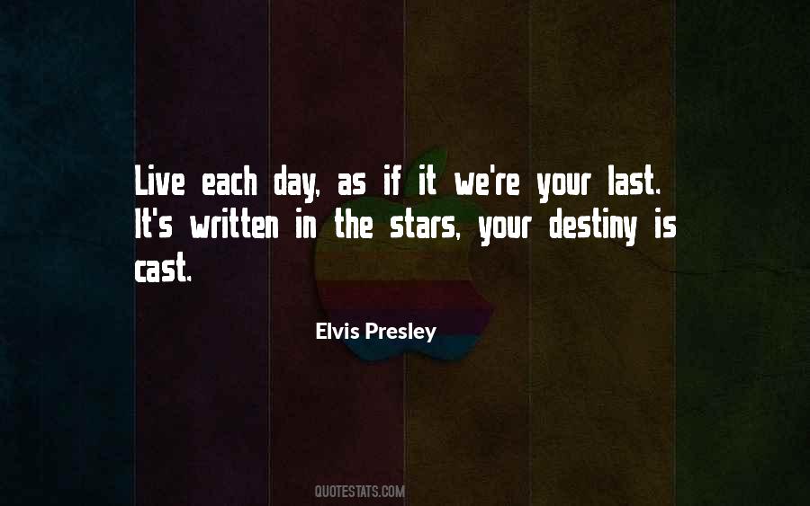 Quotes About Written In The Stars #1276467