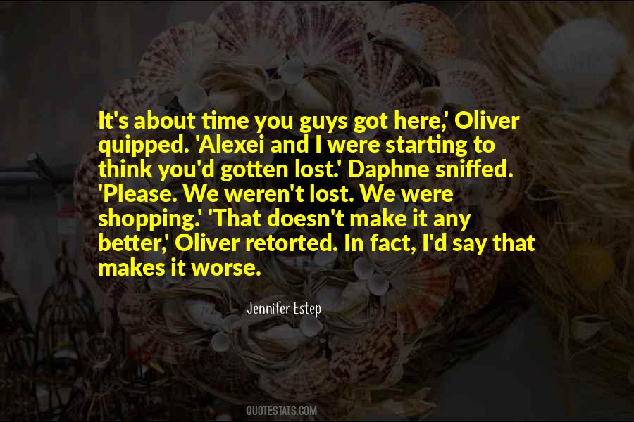 Oliver's Quotes #28990