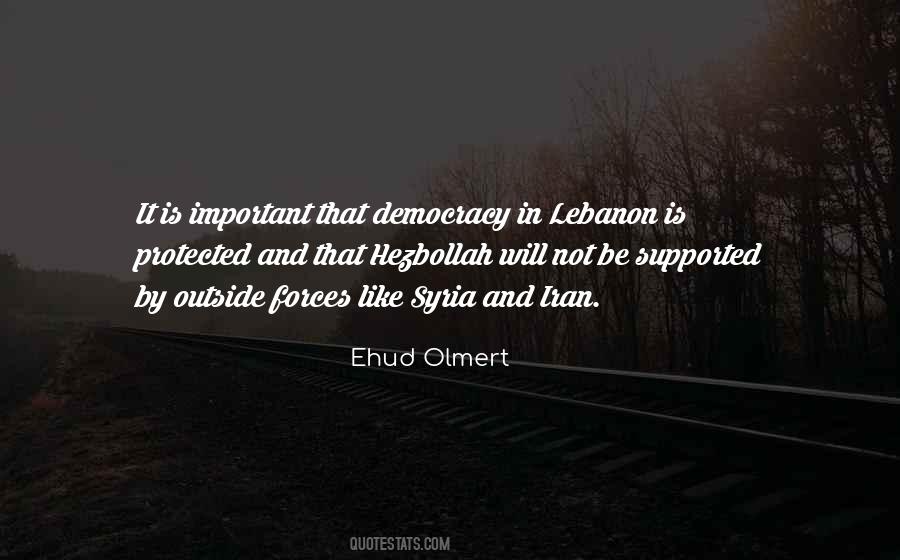 Olmert Quotes #1858408