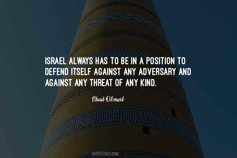 Olmert Quotes #722490