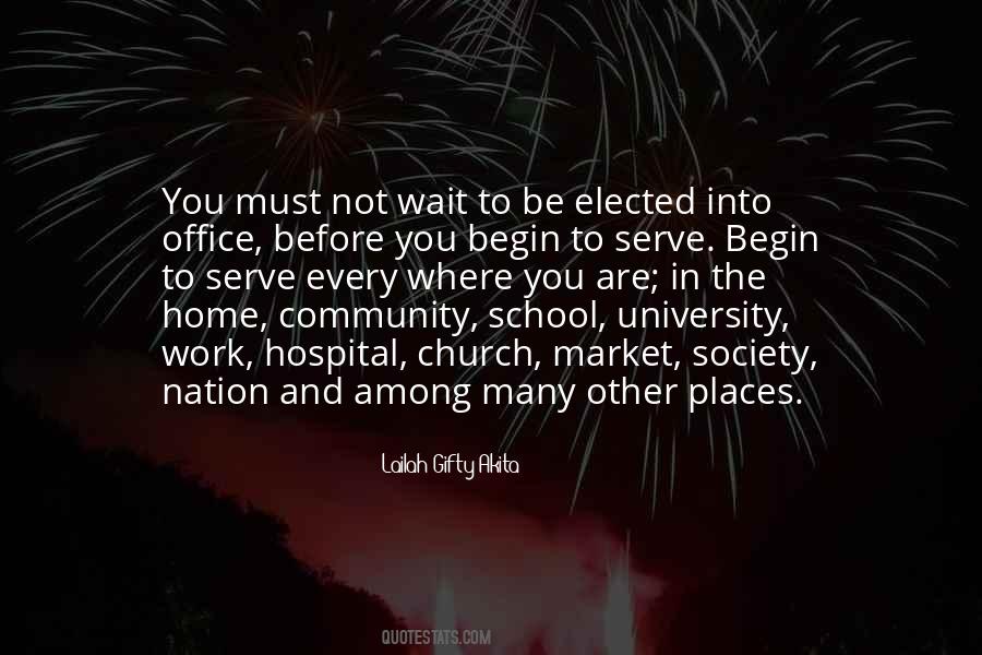 Quotes About Community And School #1861743