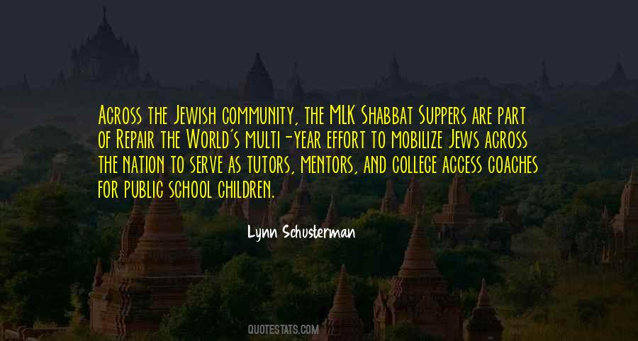 Quotes About Community And School #552966