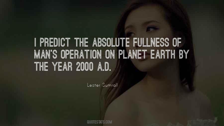 Quotes About The Year 2000 #1503539