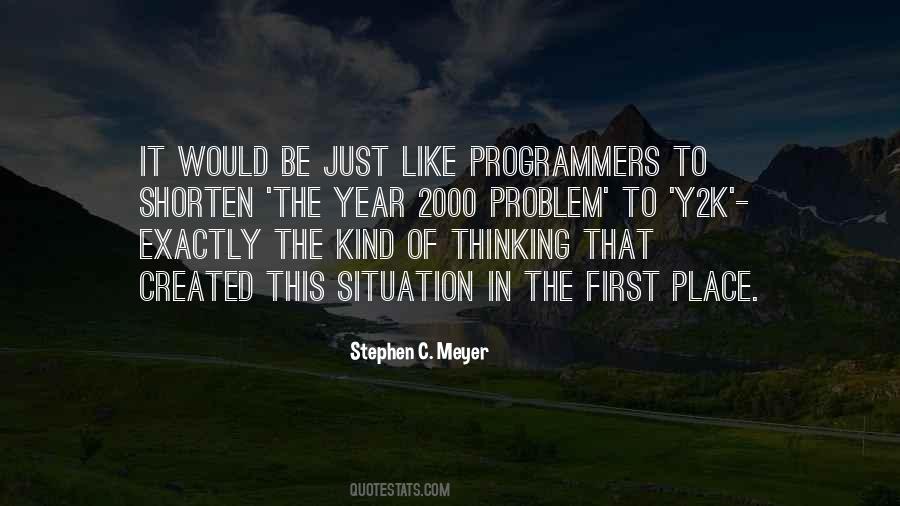 Quotes About The Year 2000 #349089