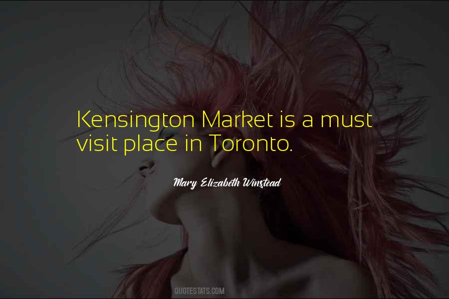 Quotes About Kensington #913846