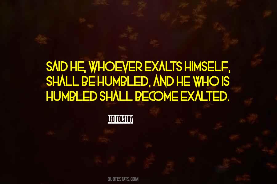 Quotes About Exalted #983255