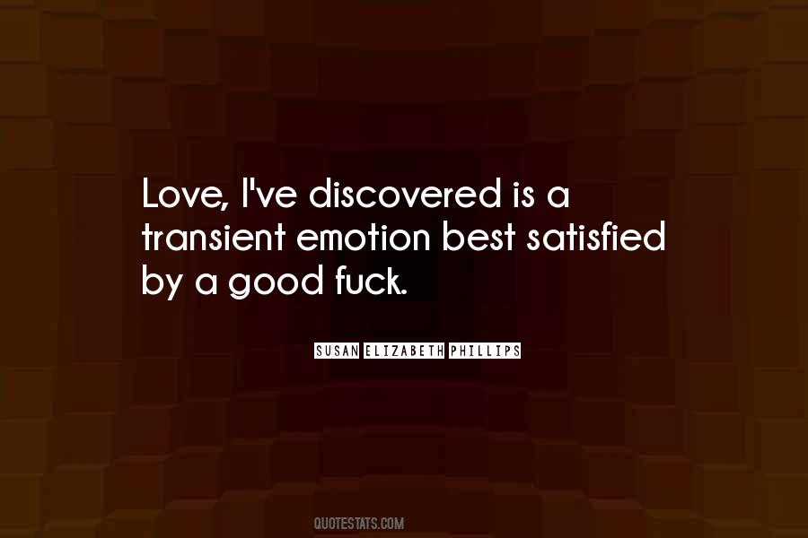 Quotes About Satisfied Love #1501781