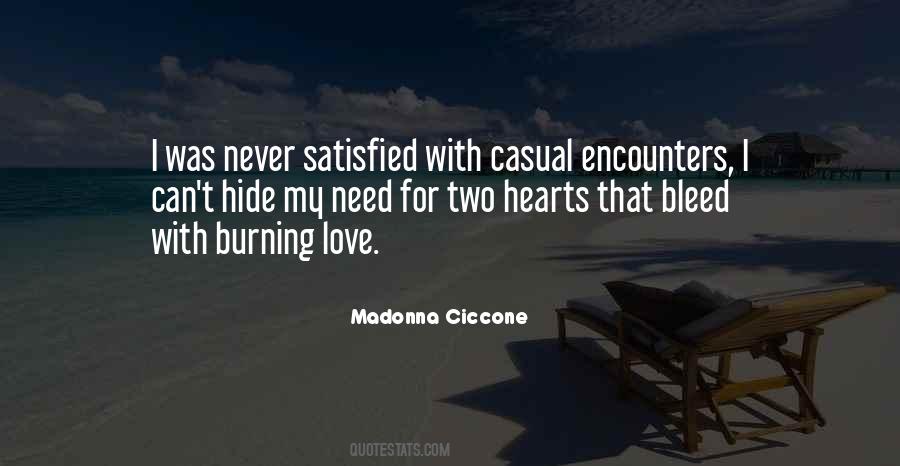 Quotes About Satisfied Love #169281