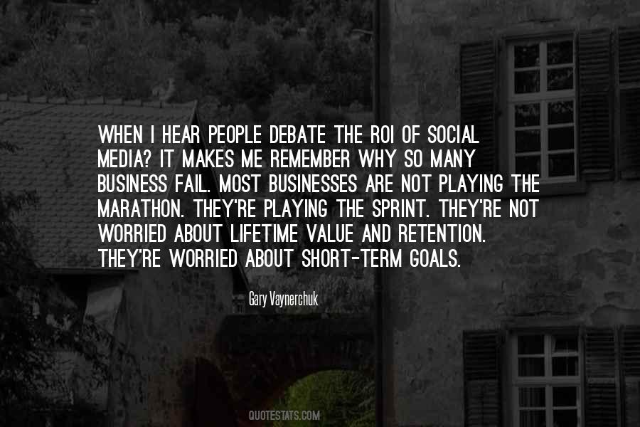 Quotes About Short Term Goals #593478