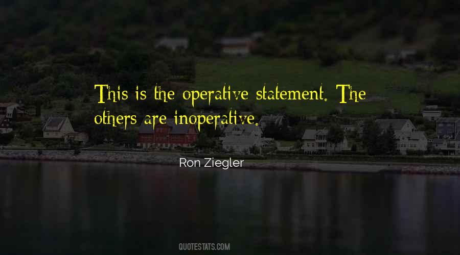 Operative's Quotes #32450