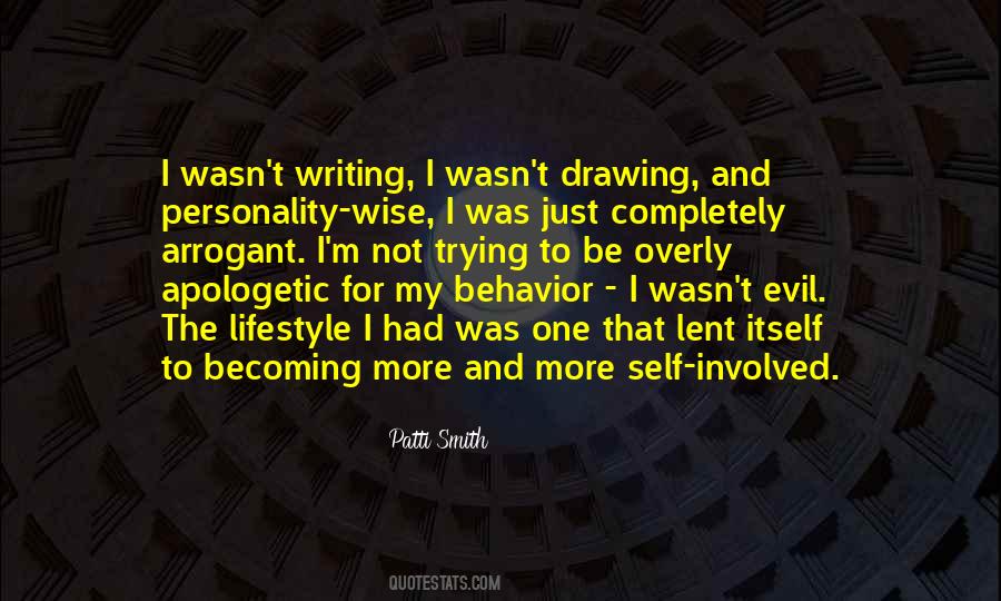 Quotes About Self Involved #1462500