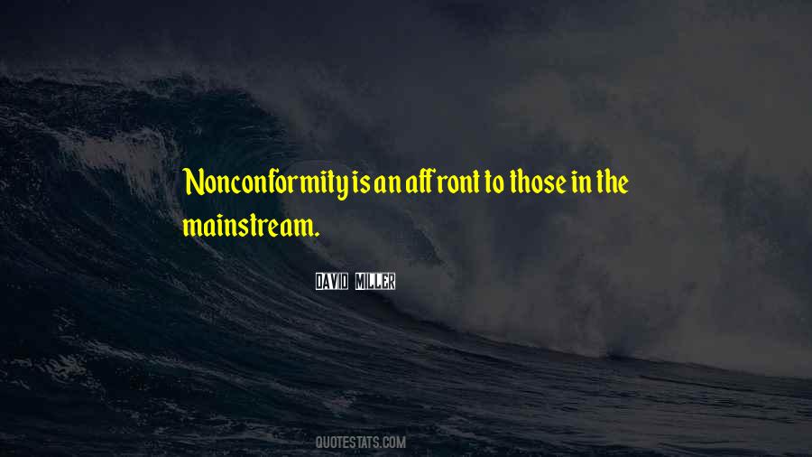 Quotes About Nonconformity #1479605