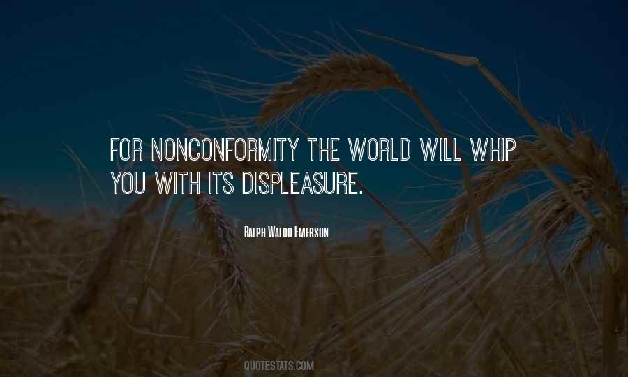 Quotes About Nonconformity #774834