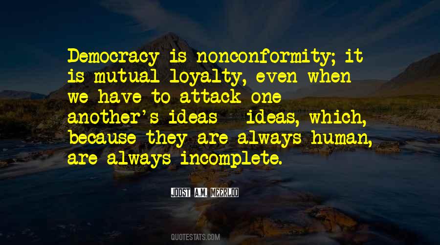 Quotes About Nonconformity #834203