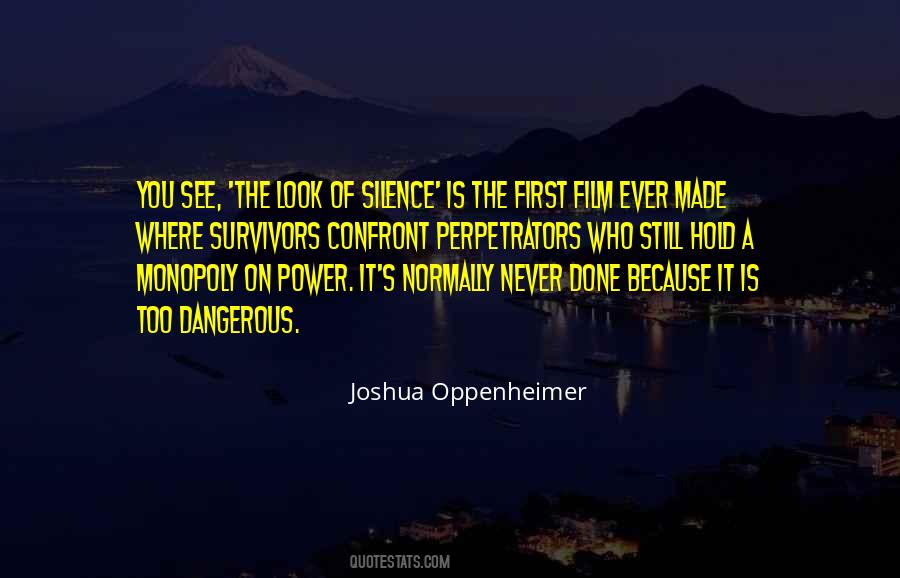 Oppenheimer's Quotes #1390176