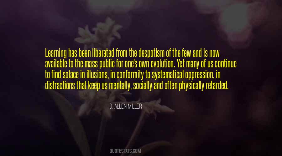 Oppression's Quotes #1153852