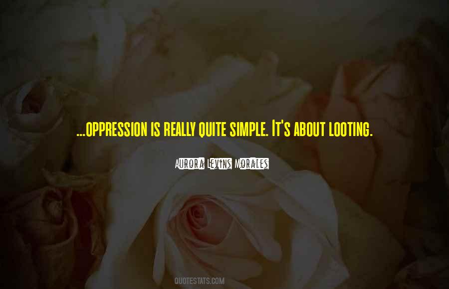 Oppression's Quotes #1196046
