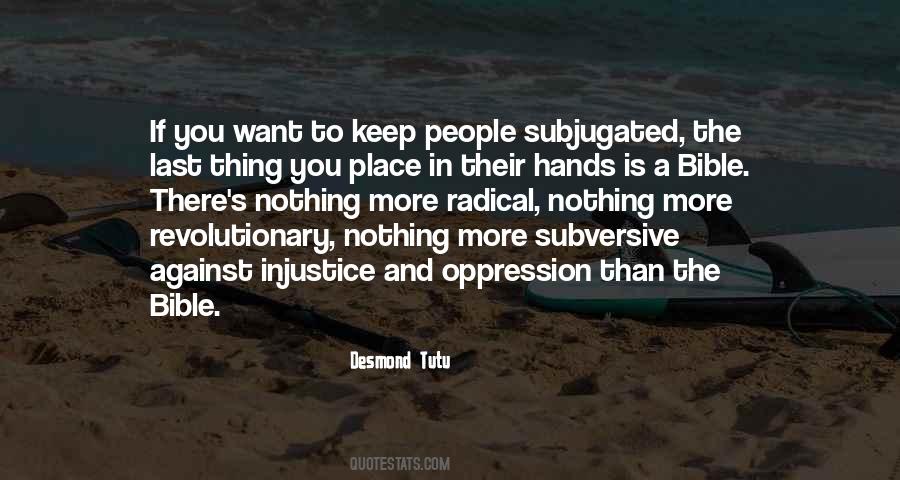 Oppression's Quotes #808357
