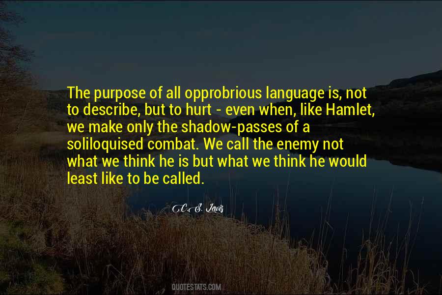 Opprobrious Quotes #109062