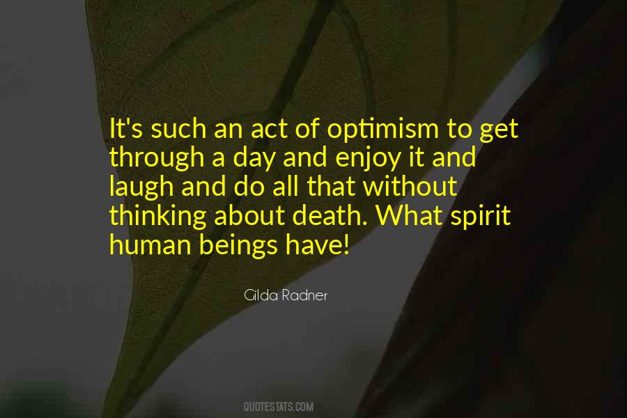 Optimism's Quotes #742634