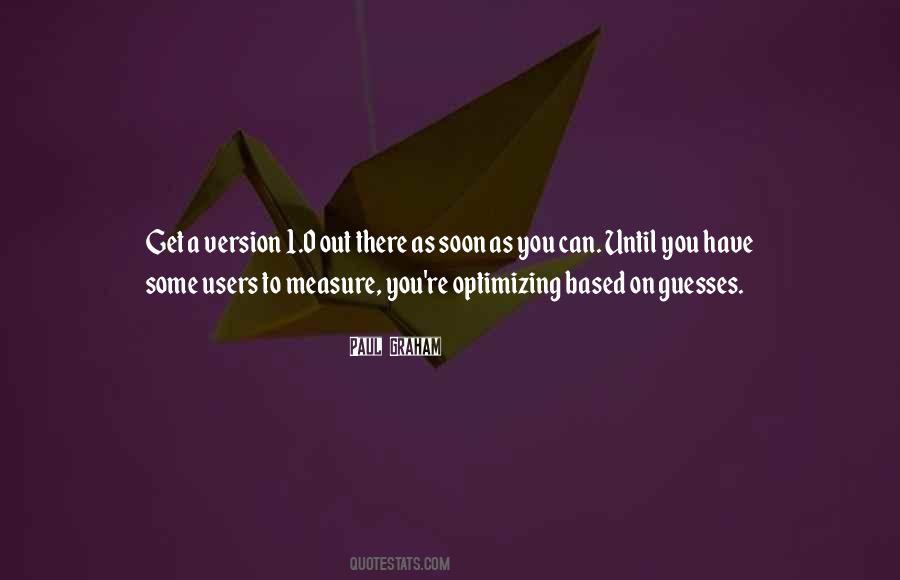 Optimizing Quotes #1311249