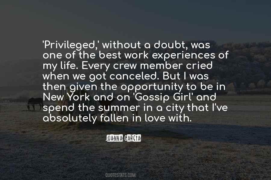 Quotes About Privileged Life #1837798
