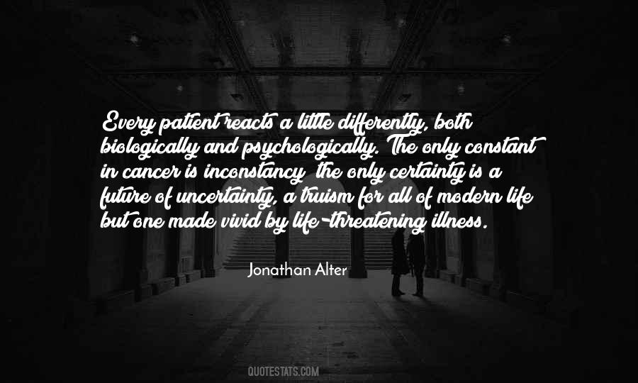 Quotes About Uncertainty Of The Future #1520386