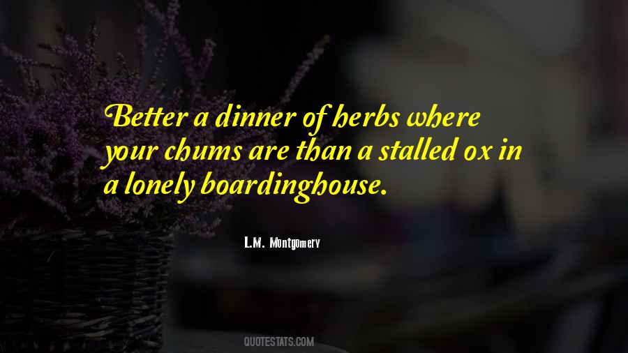 Quotes About Dinner #1843067