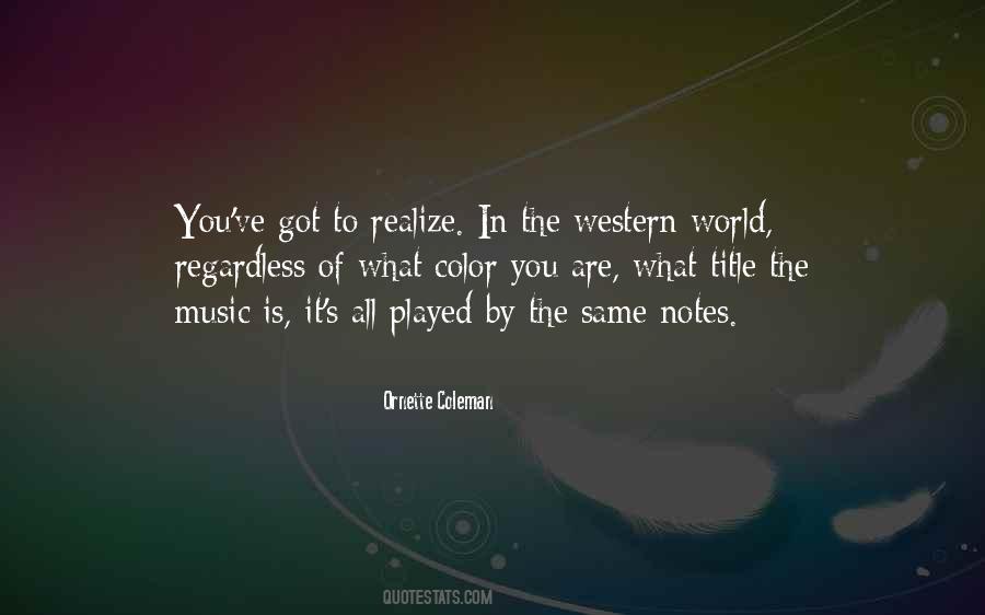 Ornette Quotes #1672537