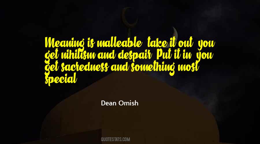 Ornish Quotes #1378504