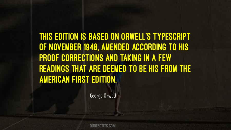 Orwell's Quotes #1454434