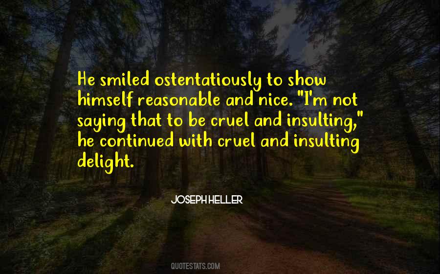 Ostentatiously Quotes #879447