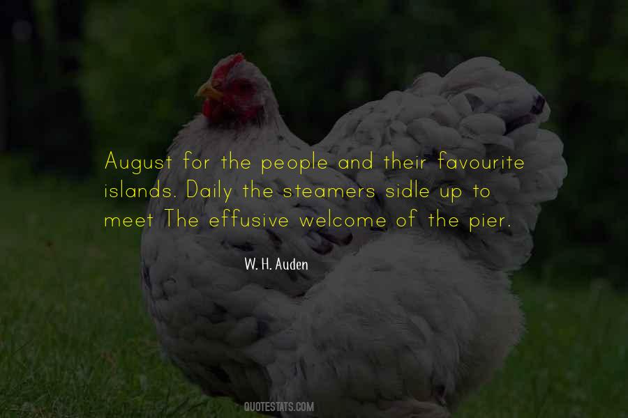 Quotes About August #1319783