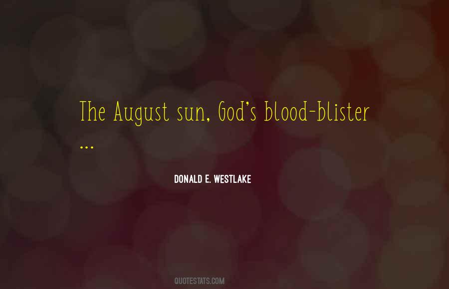 Quotes About August #1356603