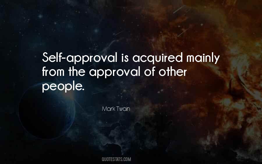 Others'approval Quotes #1583028