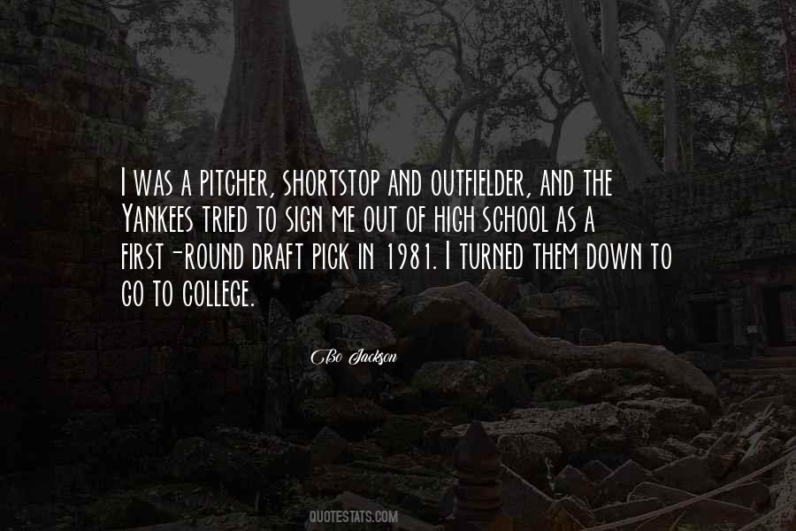 Outfielder Quotes #597568